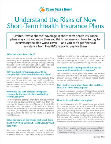 Short term health plans texas. Things To Know About Short term health plans texas. 