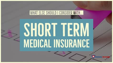 A short-term medical insurance plan provides you with health cover