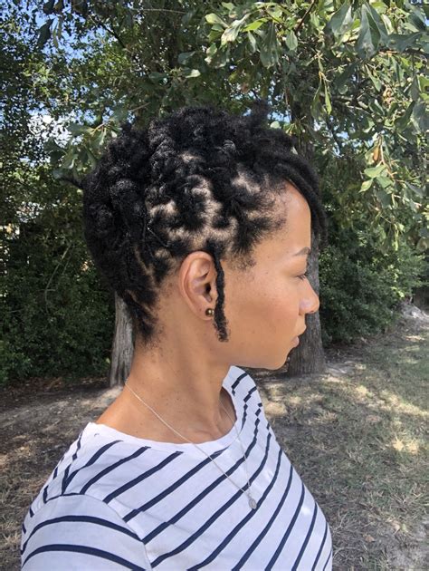 4. Braided Crown Sisterlocks Hairstyles. Source. This next updo style has a braided crown with the sister lock dread hairstyle going on. She has also added a beautiful burgundy tone which is so hot in 2022. Keep it twisted up tight and in the shape of a crown to get the most out of this style.. 