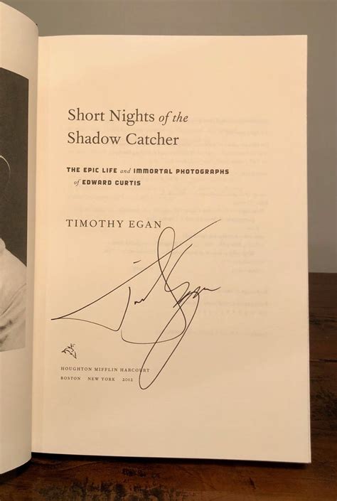 Download Short Nights Of The Shadow Catcher The Epic Life And Immortal Photographs Of Edward Curtis By Timothy Egan