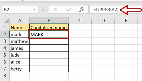 Shortcuts To Quickly Capitalize All Letters In Excel