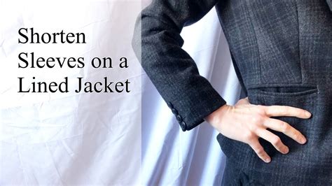 Shorten a Jacket Sleeve Upstyle - UpstyleDaily.com