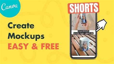 Shorts How to Create Mockups in Canva EASY & FREE YouTube
