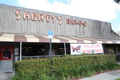 Shorty's bbq restaurant. Today the restaurant remains a piece of South Florida’s glorious history, ... Shorty’s BBQ 8100 SW 81st Drive Suite 220 Miami, FL 33143 305-595-1622 (Tel) 305-279-2159 (Fax) info@Shortys.com. Open seven days a week. 11 AM to 10 PM. Latest Coupons. Purchase a Gift Card. Gift Card Balance 
