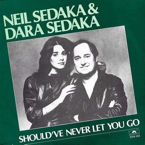 Should've never even fw you. From the Elektra/Polydor album "In The Pocket". Duet with daughter Dara Sedaka. Reached #19 on Billboard Pop Charts and #4 on Adult Contemporary Charts. 