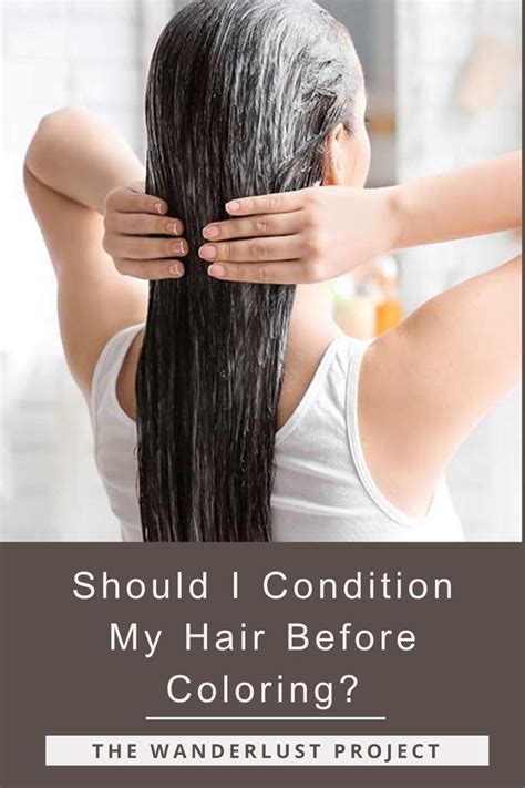 Should I Condition My Hair before Coloring Groenerekenkamer