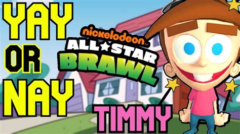 Should TIMMY TURNER be in Nickelodeon All Star Brawl?