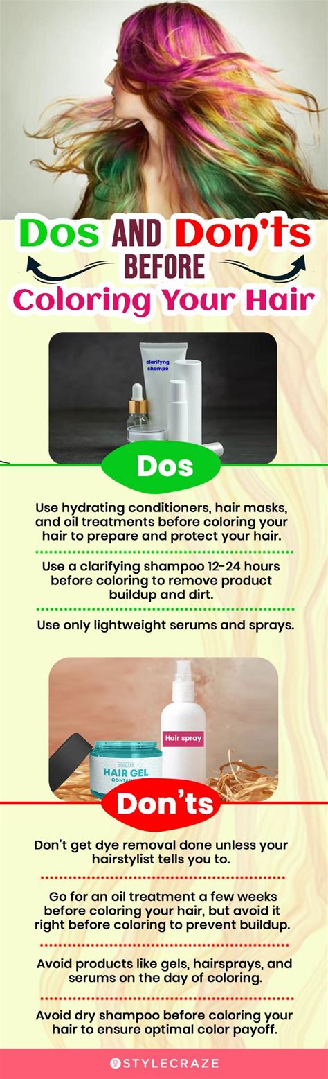 Should You Shampoo Your Hair Before Coloring It