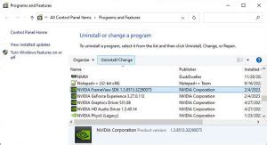 Should i uninstall nvidia frameview sdk. .  ...