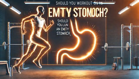 Should you exercise on an empty stomach