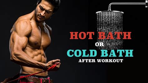 Should you take a hot shower or ice bath after a hard