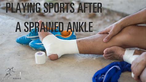 Should you try to play through a sprained ankle? - YouTube