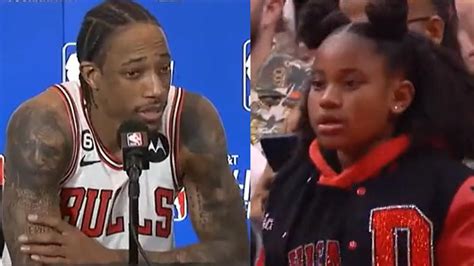 Shout it out: DeRozan’s daughter goes viral in play-in game