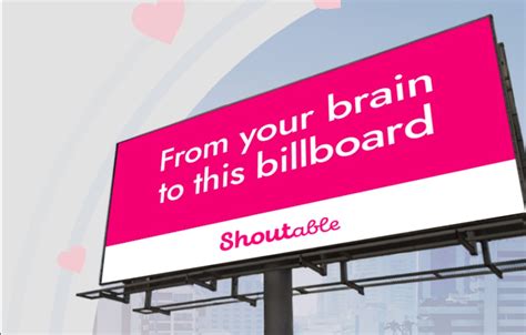 Shoutable billboard. We are Shoutable! Our vision is to empower social media creators to easily, quickly, and affordably place content on digital billboards. We believe in the power to amplify real-world digital ... 