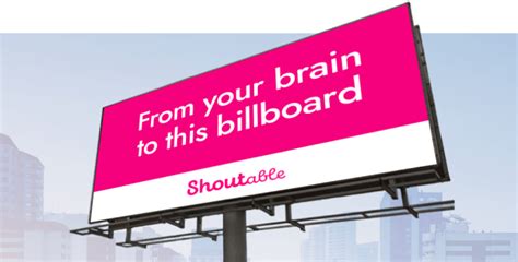 Shoutable billboards. Things To Know About Shoutable billboards. 