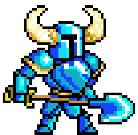 Shovel Knight: . . . Pixel Art — Pixel Art Maker