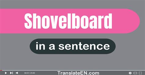 Shovelboard - Definition, Meaning & Synonyms