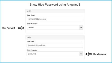 Show Hide Password in Form with AngularJS Webslesson