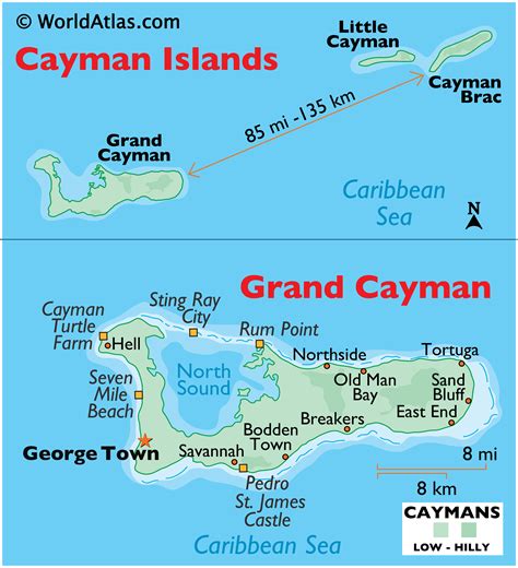 Show Map Cayman Islands