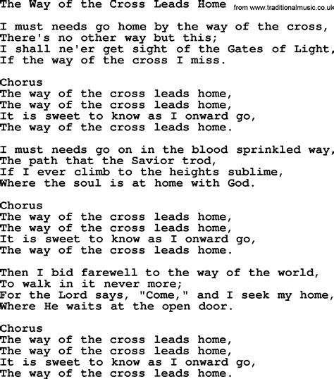 Show Me The Way Of The Cross Song Lyrics Divine Hymns