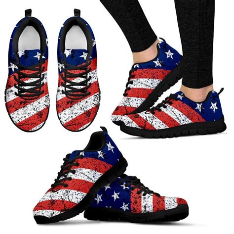 Show Your American Pride with Stylish American Flag Shoes**