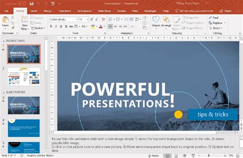 Show Your PowerPoint Presentation in Widescreen Format