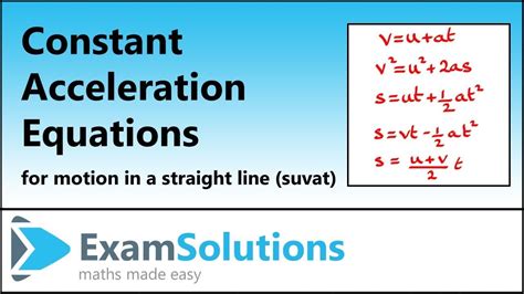 Show that for motion in a straight line with constant …