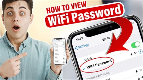 In the Settings app, tap Wi-Fi. Find the Wi-Fi you’re currently using. Tap the Info button. Tap the Password field. Use your passcode, Face ID or Touch ID to unlock and reveal the …. 