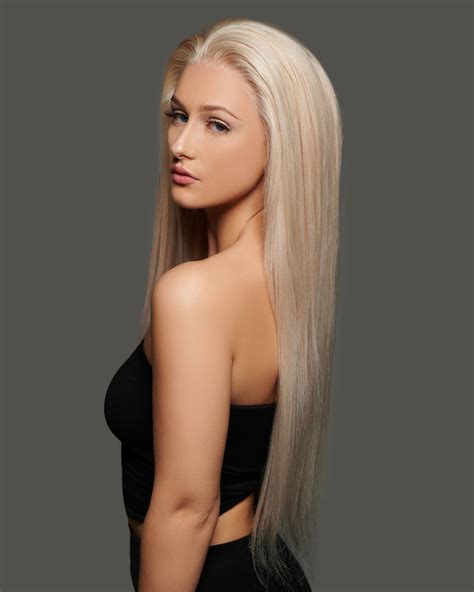 Showcase Your Blonde Beauty with a Premium Real Hair Wig Blonde**