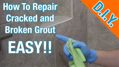 Shower grout repair. Avoid putting too much grout on the tiles at one time. It’s better to start with small layers and add more as you go. Remove the Excess Grout. After applying the new grout, use the rubber grout float to remove the excess grout. Holding the grout float at a 45-degree angle, slowly drag it across the grout. 