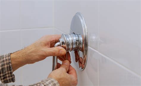 Shower handle leaking. Clear any blockages using a plunger or a drain snake. If the drain is still leaking, it may need to be replaced. Consult a professional plumber for assistance to ensure a proper installation. 8. Checking And Adjusting Water Pressure. High water pressure can cause leaks in shower fixtures or connections. 