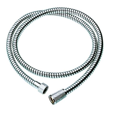 All Chrome Shower Hoses can be shipped to you at home. What's the cheapest option available within Chrome Shower Hoses? Check out our lowest priced option within Chrome Shower Hoses, the 72 in. Extra Long Plastic SuperFlex Handlheld Shower Hose, Polished Chrome by Westbrass.. 