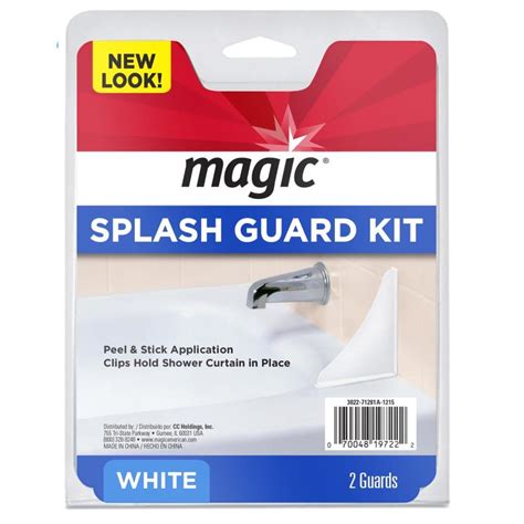 Shower splash guard lowes. Find Plastic showers at Lowe's today. Shop showers and a variety of bathroom products online at Lowes.com. Skip to main content. Find a Store Near Me. Delivery to. Link to Lowe ... Waterproof Shower Splash Guards, White, 29.53-in H x 11.14-in L x 3.5-in W, Mildew Resistant, Easy Installation. 