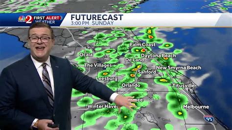 Showers, storms for Sunday