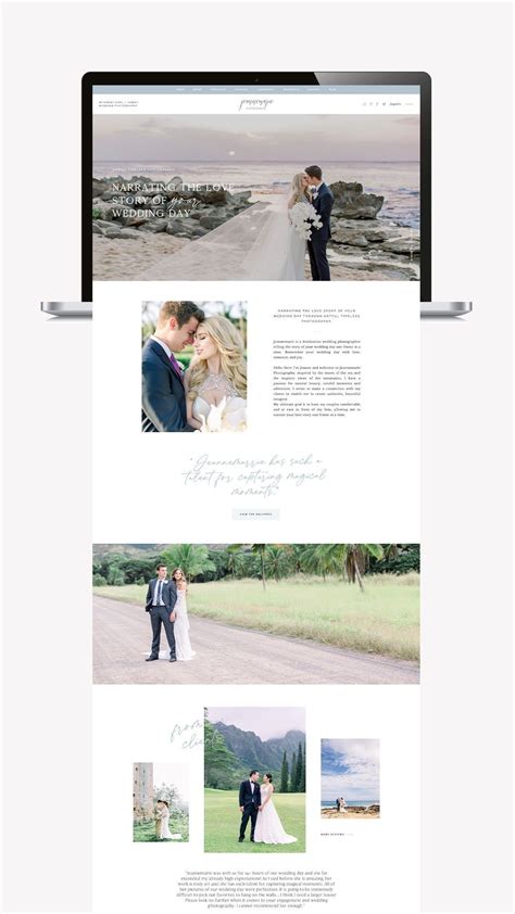 Showit Customization Website for Photographers in 2021 Web design