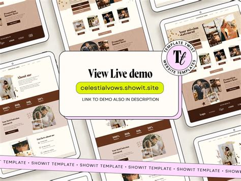Showit Template for Bloggers Blogger Template Website Etsy