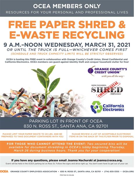 2023 Fall Shred Event – Chesterfield. Octo