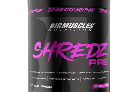 ShredZ Calories and Nutrition Information. Page 1