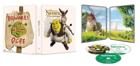 Shrek [20th Anniversary Edition] [SteelBook] [Digital Copy