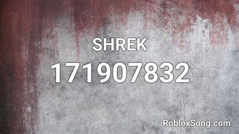 Shrek Roblox Id Id Images For Roblox Nojus Britton
