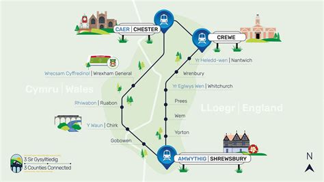 Shrewsbury to Chester train tickets from £11.50 - Rail Europe