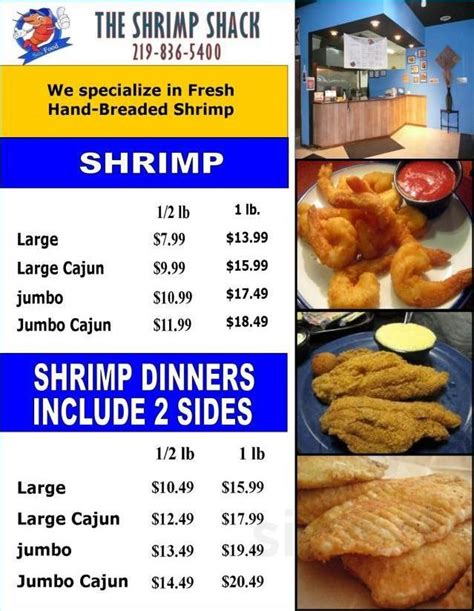 Shrimp Shack Menu With Prices