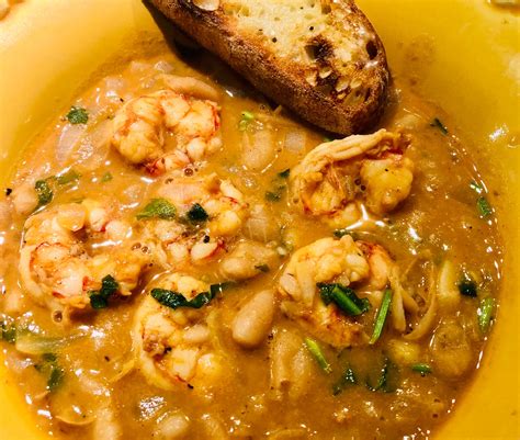 Shrimp and Bean Stew / Belkys