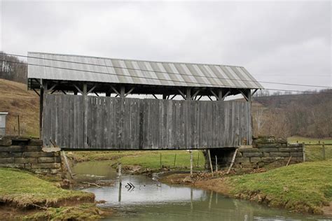 Shriver Covered Bridge 0824-182-16 The Shriver Covered Bri