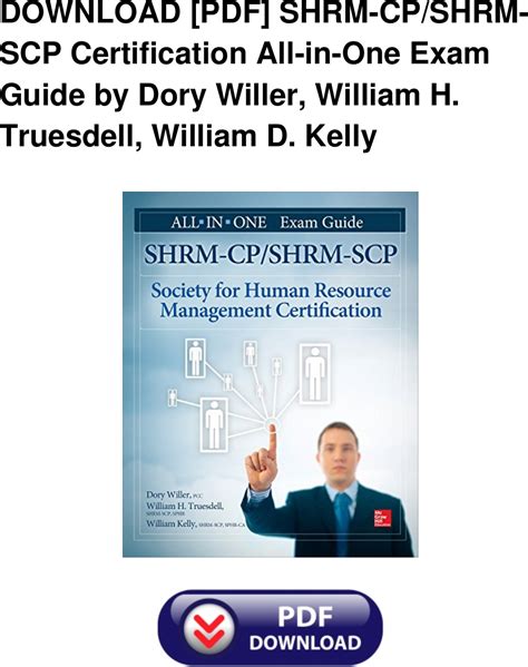 Download Shrmcpshrmscp Certification Allinone Exam Guide By Dory Willer