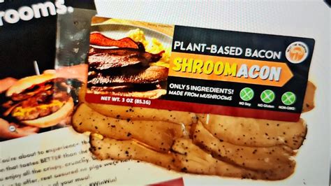 Shroomacon. Crispy, Fatty, Ecstasy. Just like bacon, but made from plants. Now available wholesale and in select restaurants. buy now. Find Bacon. 