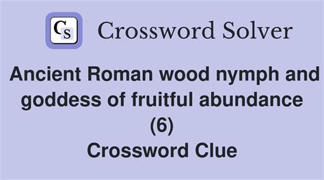 Shrub named for nymph crossword clue. nymph of lakes Crossword Clue. The Crossword Solver found 30 answers to "nymph of lakes", 5 letters crossword clue. The Crossword Solver finds answers to classic crosswords and cryptic crossword puzzles. Enter the length or pattern for better results. Click the answer to find similar crossword clues . A clue is required. 