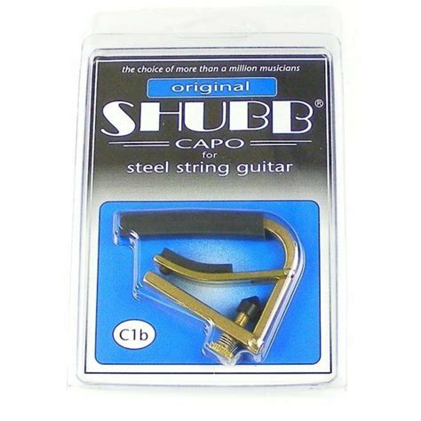 Shubb C1B Metal String Guitar Capo for sale online eBay