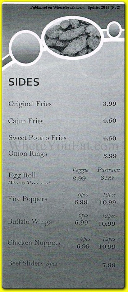 Shuey's menu. Dinner Menu. Gluten-free options available upon request. Please notify your server if you or anyone in your party has a food allergy before ordering. The consumption of raw or … 