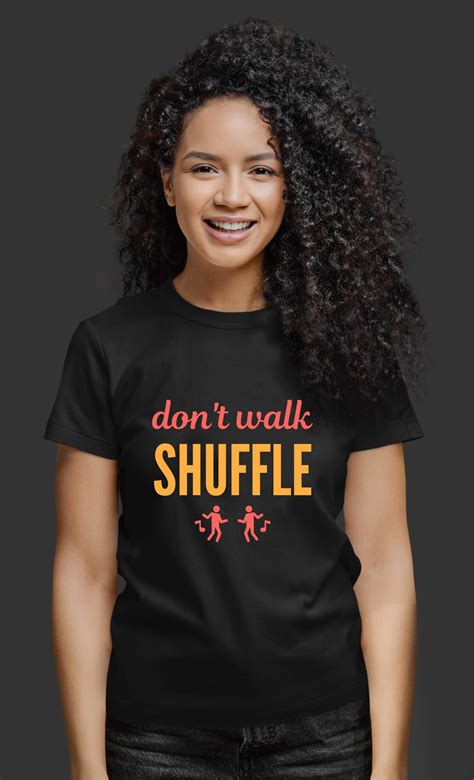 Shuffle Dance Tshirt - Etsy